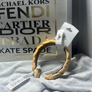 NEW ✨ Disney 🏰 Headband Disney Parks Jasmine Headband Yellow W/ Stars 🌟